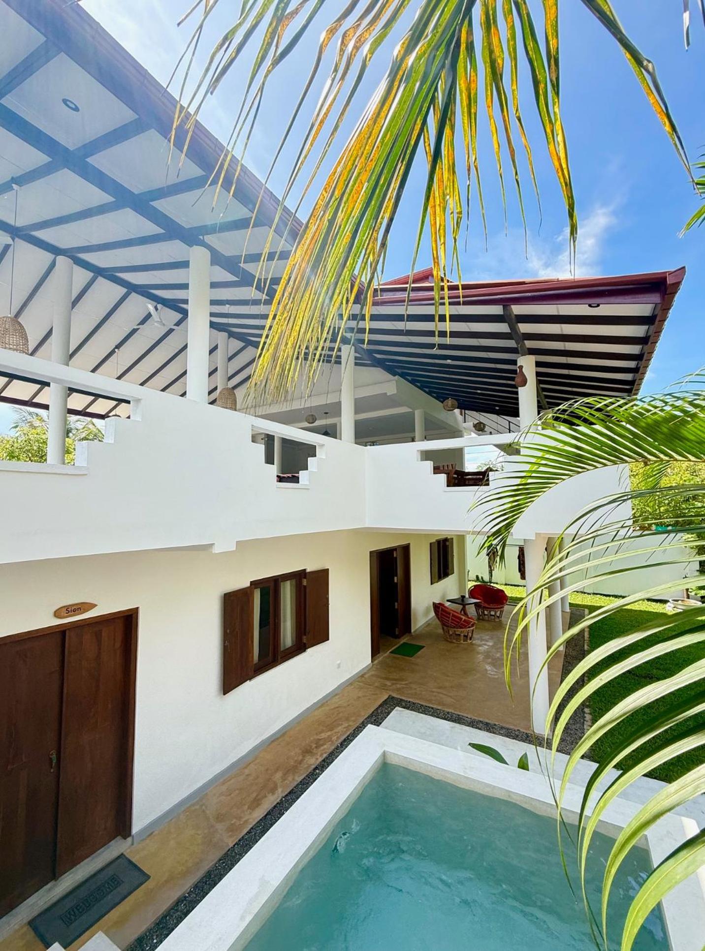 Sri Lanka Surf Villa Domus Graziella Ahangama Exterior foto